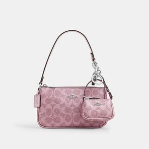 Boxed Nolita 19 And Nolita Bag Charm Set In Signature Canvas